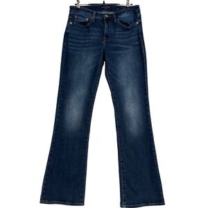 Lucky Brand Sweet Boot Mid Rise Bootcut Jeans Dark Wash Blue 8 29 Reg. Denimcore